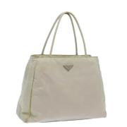 Pre-owned Nylon prada-bags Prada Vintage , Beige , Dames