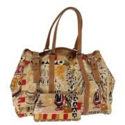 Pre-owned Canvas prada-bags Prada Vintage , Multicolor , Dames