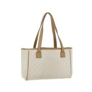 Pre-owned Canvas gucci-bags Gucci Vintage , Beige , Dames