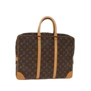 Pre-owned Canvas louis-vuitton-bags Louis Vuitton Vintage , Brown , Da...