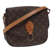 Pre-owned Canvas louis-vuitton-bags Louis Vuitton Vintage , Brown , Da...