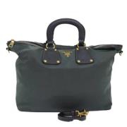 Pre-owned Nylon prada-bags Prada Vintage , Green , Dames