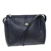 Pre-owned Canvas shoulder-bags Celine Vintage , Black , Dames