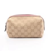 Pre-owned Canvas gucci-bags Gucci Vintage , Pink , Dames