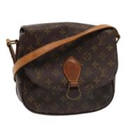 Pre-owned Canvas louis-vuitton-bags Louis Vuitton Vintage , Brown , Da...