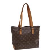 Pre-owned Canvas louis-vuitton-bags Louis Vuitton Vintage , Brown , Da...