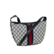 Pre-owned Plastic gucci-bags Gucci Vintage , Blue , Dames