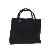 Pre-owned Leather gucci-bags Gucci Vintage , Black , Dames