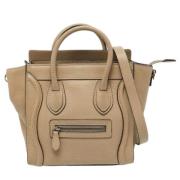 Pre-owned Leather totes Celine Vintage , Brown , Dames