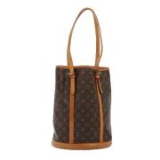 Pre-owned Canvas shoulder-bags Louis Vuitton Vintage , Brown , Dames