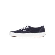 Blauwe lage sneaker met metalen oogjes Vans , Blue , Heren