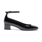 Jane Enkelband Pomp Stuart Weitzman , Black , Dames