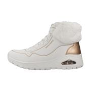 Stevige Sneakers voor het herfstseizoen Skechers , White , Dames