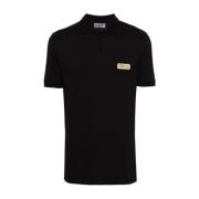 Zwarte T-shirts & Polos Aw24 Versace Jeans Couture , Black , Heren