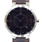 Pre-owned Stainless Steel watches Louis Vuitton Vintage , Brown , Here...