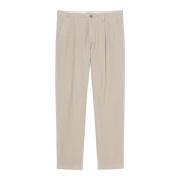 Corduroy broek model Osby plooien toelopend Marc O'Polo , Gray , Heren