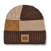 W Patchwork Beanie UGG , Brown , Dames