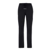 Midnight Blue Slim-Fit Wool Trousers PT Torino , Blue , Dames