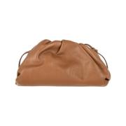 Pre-owned Leather pouches Bottega Veneta Vintage , Brown , Dames