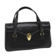 Pre-owned Leather handbags Givenchy Pre-owned , Black , Dames