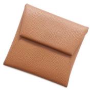 Pre-owned Leather wallets Hermès Vintage , Brown , Dames