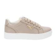 Damesneakers van Kunstleer Paciotti , Beige , Dames