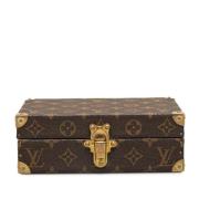 Pre-owned Canvas home-office Louis Vuitton Vintage , Brown , Dames