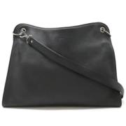 Pre-owned Leather gucci-bags Gucci Vintage , Black , Dames