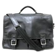 Pre-owned Leather handbags Coach Pre-owned , Black , Heren