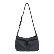 Pre-owned Nylon shoulder-bags Yves Saint Laurent Vintage , Black , Dam...