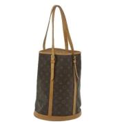 Pre-owned Canvas shoulder-bags Louis Vuitton Vintage , Brown , Dames