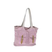 Pre-owned Nylon prada-bags Prada Vintage , Pink , Dames