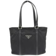 Pre-owned Canvas prada-bags Prada Vintage , Black , Dames