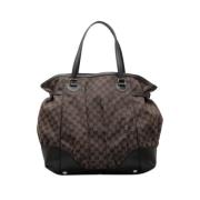 Pre-owned Canvas gucci-bags Gucci Vintage , Brown , Dames