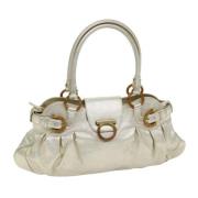 Pre-owned Leather handbags Salvatore Ferragamo Pre-owned , Yellow , Da...