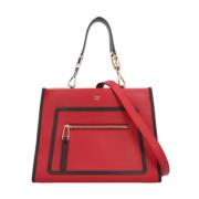 Pre-owned Leather fendi-bags Fendi Vintage , Red , Dames