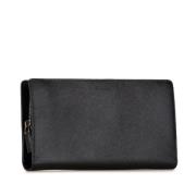 Pre-owned Leather wallets Prada Vintage , Black , Dames