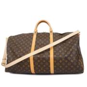 Pre-owned Fabric louis-vuitton-bags Louis Vuitton Vintage , Brown , Da...