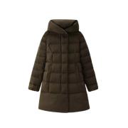 Groene Urban Touch Donsjas Woolrich , Green , Dames