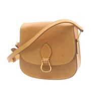 Pre-owned Leather louis-vuitton-bags Louis Vuitton Vintage , Beige , D...