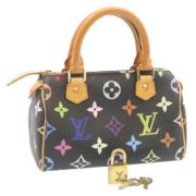 Pre-owned Canvas louis-vuitton-bags Louis Vuitton Vintage , Black , Da...