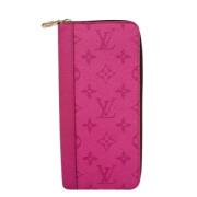 Pre-owned Fabric wallets Louis Vuitton Vintage , Pink , Dames