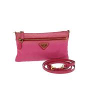 Pre-owned Nylon prada-bags Prada Vintage , Pink , Dames