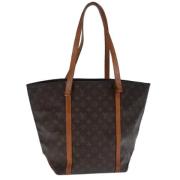 Pre-owned Canvas louis-vuitton-bags Louis Vuitton Vintage , Brown , Da...