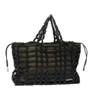 Pre-owned Fabric handbags Salvatore Ferragamo Pre-owned , Black , Dame...