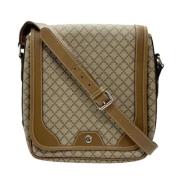 Pre-owned Leather gucci-bags Gucci Vintage , Beige , Dames