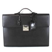 Pre-owned Leather handbags Salvatore Ferragamo Pre-owned , Black , Dam...