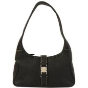 Pre-owned Fabric shoulder-bags Salvatore Ferragamo Pre-owned , Black ,...