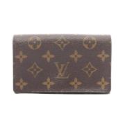 Pre-owned Canvas wallets Louis Vuitton Vintage , Brown , Dames