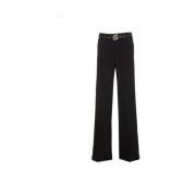 Zwarte Denim Flare Jeans Liu Jo , Black , Dames